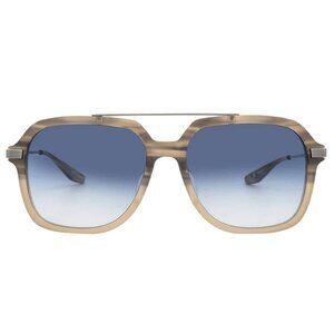 New Barton Perreira D.Ellis Indigo Gradient Navigator Men's Sunglasses BP40033I